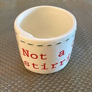 Mud Pie Mug - Not a Creature was Stirring